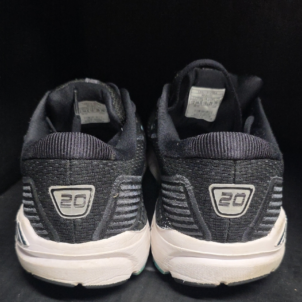Brooks Ariel Womens Athletic Shoes - Black and Light Blue - Picture 2 of 9